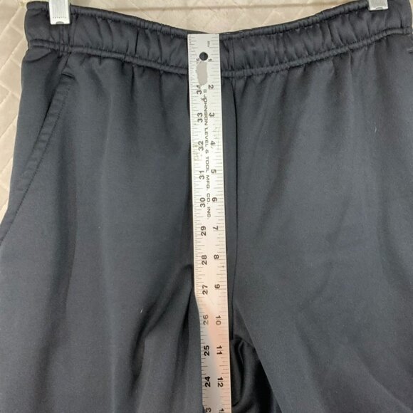 Nike Mens S Pants Black Dri-Fit Slim Straight Athleisure Running Swoosh Logo - Picture 8 of 16